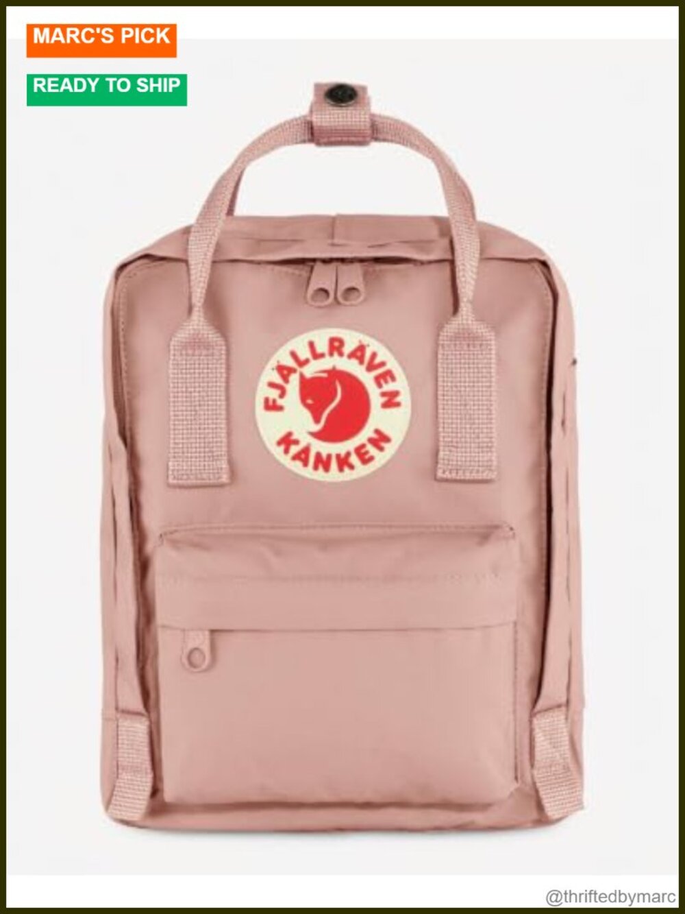 Fjällräven Kanken Mini Backpack, Durable Vinylon Fabric, Casual Daypack,